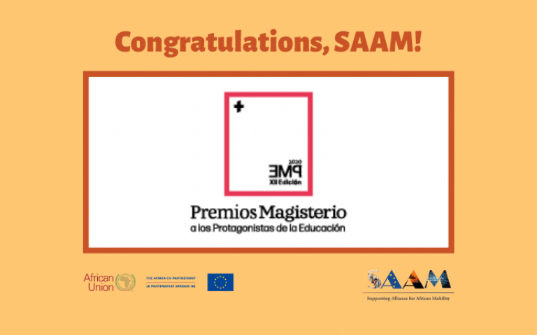 SAAM has been awarded as one of the Protagonists of Education 2020 (ENG/FR)