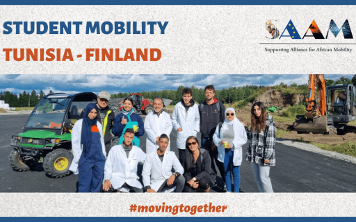 First SAAM Student Mobilty: from Tunisia to Finland
