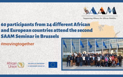 More than 60 participants from 24 different African and European countries attend the SAAM Seminar in Brussels on internationalization